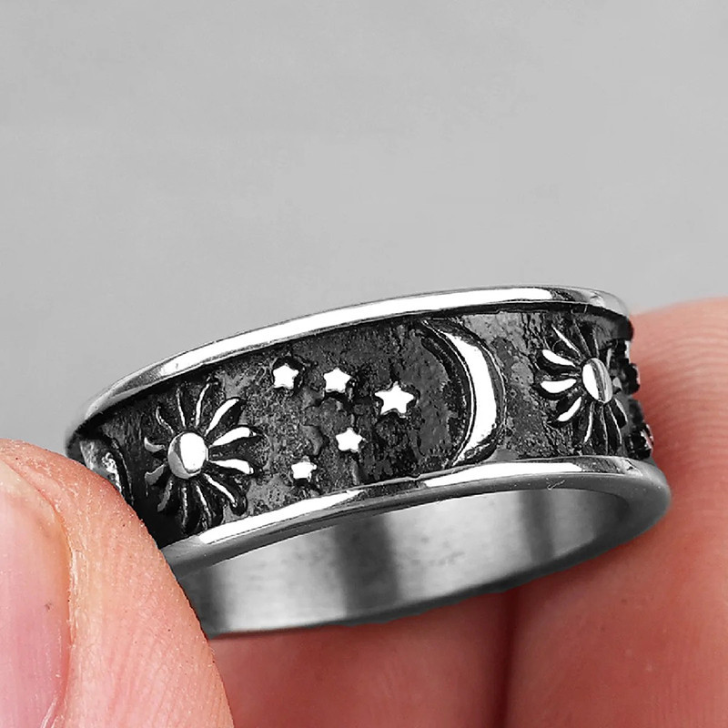 Bague Rock "THE ALCHEMIST" (L'Alchimiste)