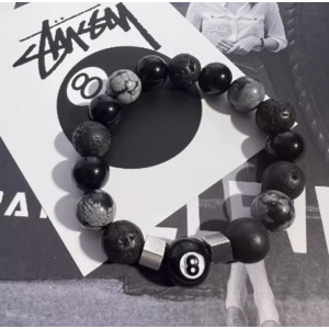 Magnifique Bracelet Rock Gothique Croix du Destin Silencieux