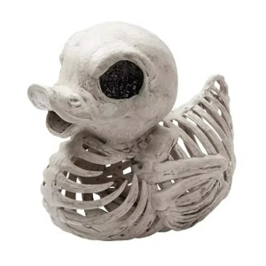 Vue Generale Canard de Bain Tête de Mort Zombie de l'Horreur