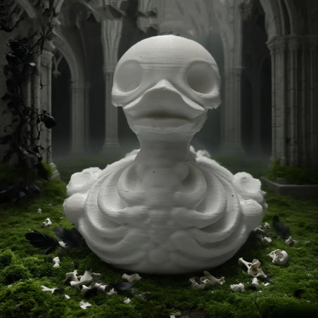 Canard de Bain Tête de Mort "Squelette de l'Enfer"
