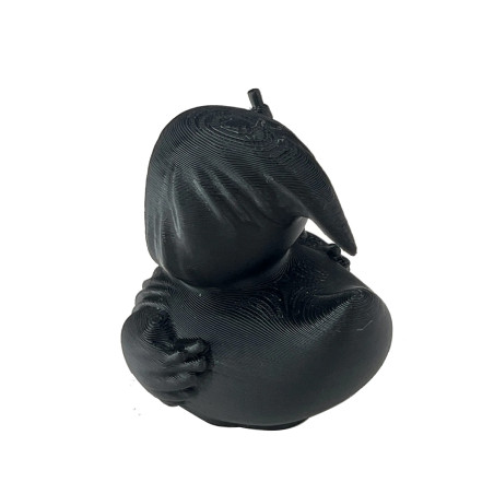 Vue Arrierre Canard de Bain Tête de Mort "Canard Grim Reaper"