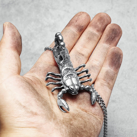 Avant Collier Scorpion "Le Venin"