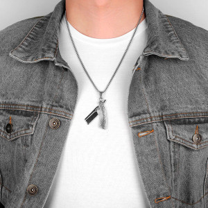 Vue portee Collier Rasoir "Le Shelby"
