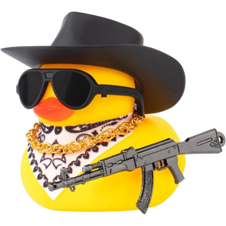 Canard de Bain "Canard Outlaw Gangster" Modele 2