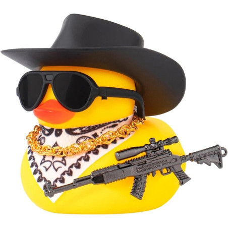 Canard de Bain "Canard Outlaw Gangster" Modele 1