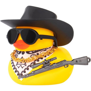 Canard de Bain "Canard Outlaw Gangster" Modele 4