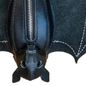 Avant Portefeuille Goth Rock Chauve-souris Gothique
