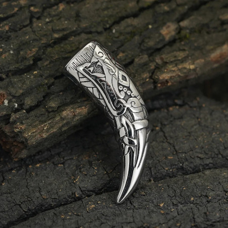 Collier Viking "Croc Sacré du Clan"