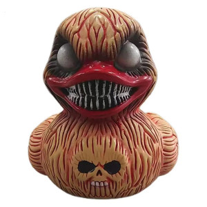 Vue generale Canard de Bain Tête de Mort "Canard Zombie Carnage"