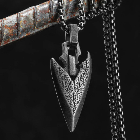 Collier Viking - Flèche du Guerrier des Fjords