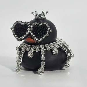Vue de Cote Canard de Bain "Canard Party Animal"  Modele 1