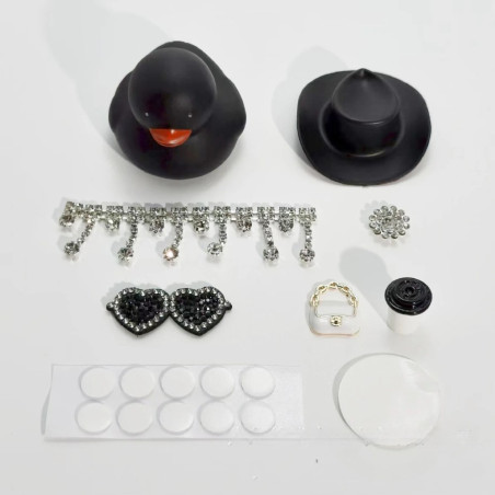 Détails Accessoires - Canard de Bain Canard Party Animal