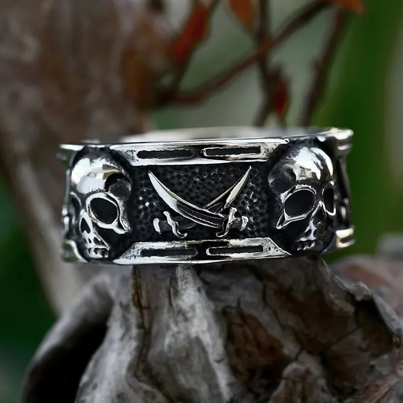 Bague Pirate "La Marque Noire"