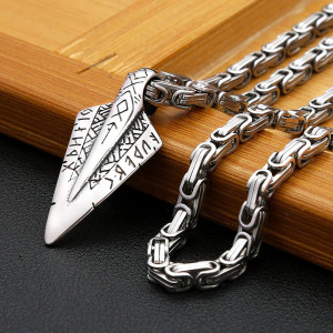 Avant Collier Viking - Pointe Runique des Anciens