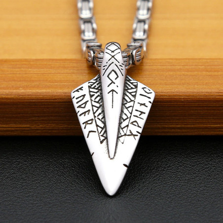 Collier Viking - Pointe Runique des Anciens