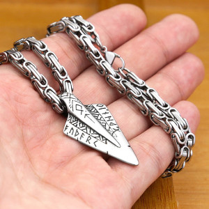 Collier Viking - Pointe Runique des Anciens