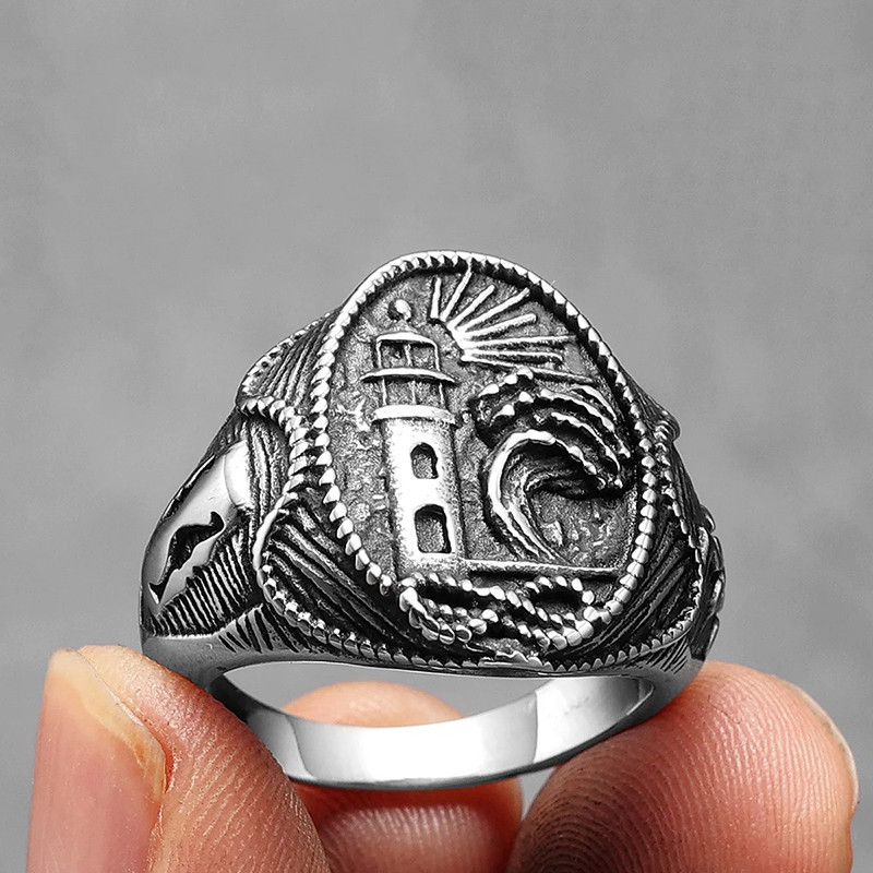 Bague Pirate "Sentinelle des Mers"