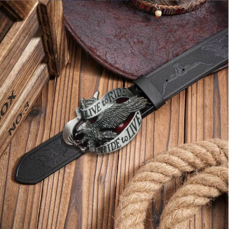 Vue Portee Ceinture Biker Live to Ride - 2 couleurs au choix !