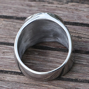 Vue Arrierre Bague Pirate "Galion des Caraïbes"