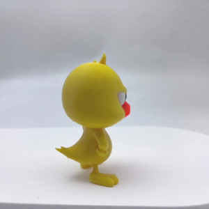 Vue Laterale Canard de Bain "Canard Outlaw en Colère"