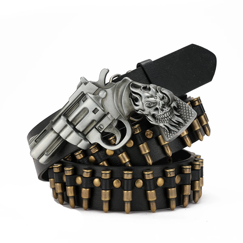 Ceinture Western "Desperado Ghost Rider" Modele 3