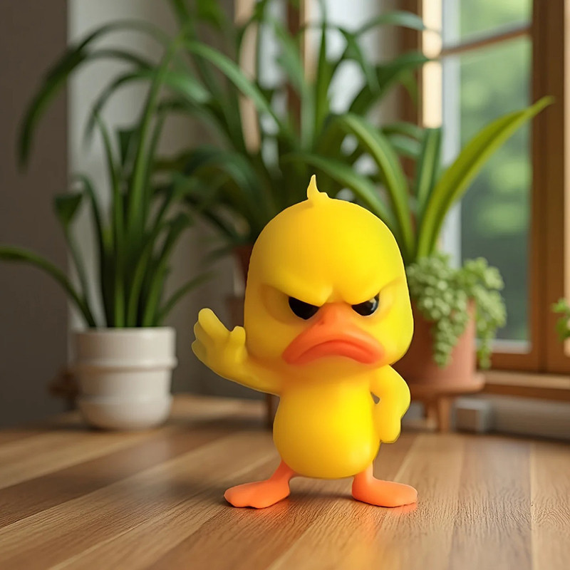 Canard de Bain - Canard  Grincheux "Talk to the Hand"