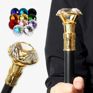 Avant Canne Gothique Luxe "Sceptre du Diamant Souverain" - Multiples Couleurs au choix !