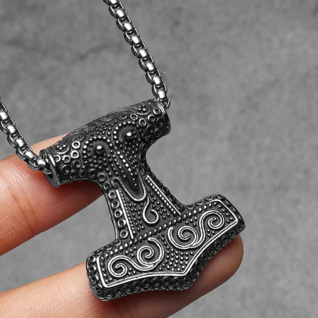 Avant Bague Viking Forêt d'Asgard