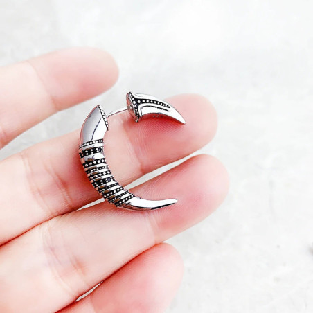 Avant Boucles d’Oreilles Viking "Griffes du Berserker"