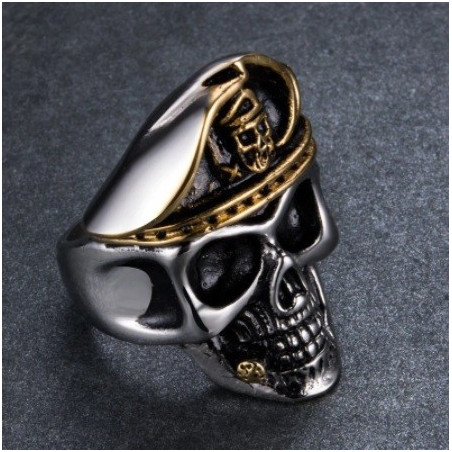 Bague Tête de Mort Sergent Major