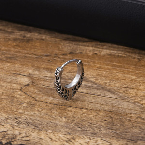 Boucles d’Oreilles Viking "Runes du Clan"