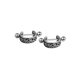 Vue generale Boucles d’Oreilles Viking "Marque du Clan"