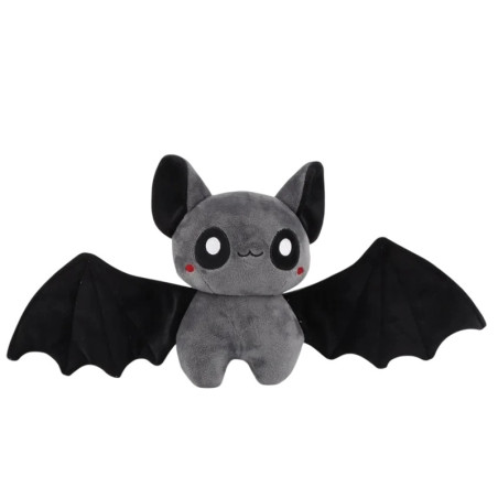 Peluche Gothique Bébé Vampire-Couleur gris