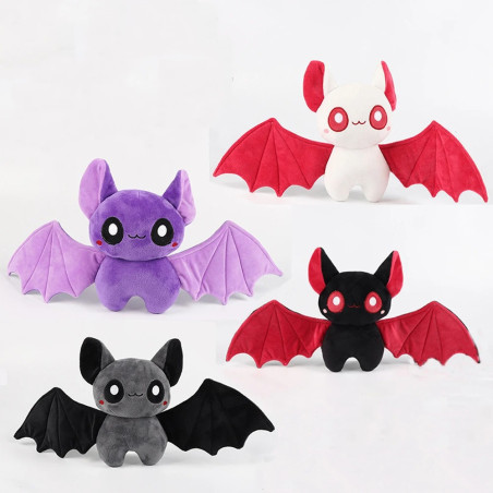 Peluche Gothique Bébé Vampire- 4 couleurs au choix