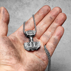 Collier Viking Mjölnir des Forgerons