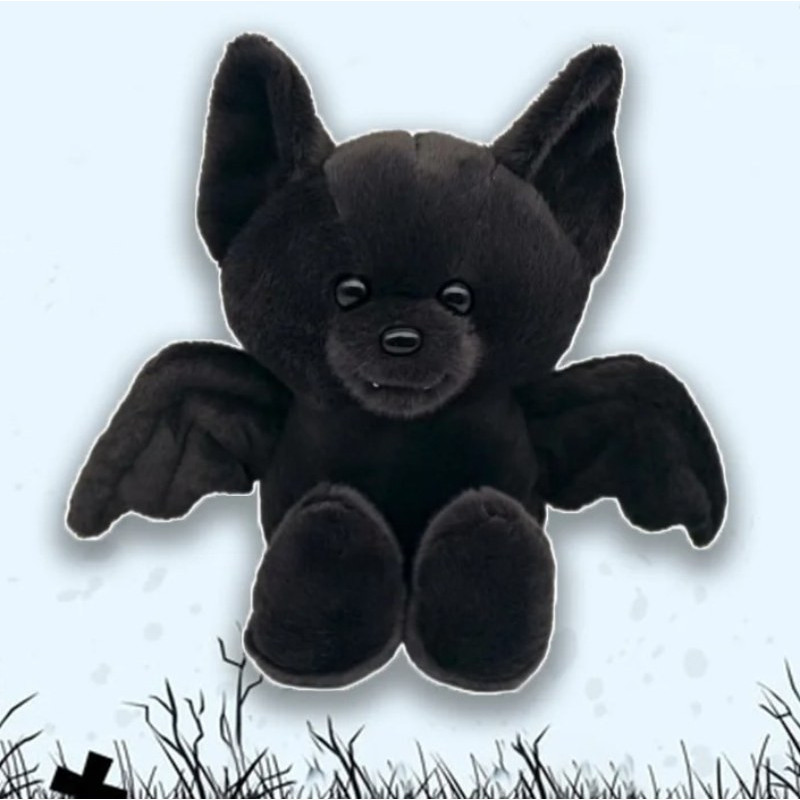 magnifique Peluche Gothique Mignonne Chauve-Souris - 30 cm