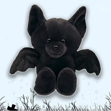 magnifique Peluche Gothique Mignonne Chauve-Souris - 30 cm