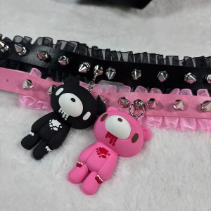Vue detaille Collection Chokers Gothiques - Ours Profané