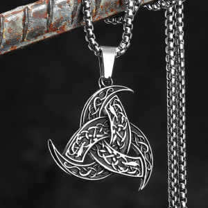 Collier Viking Triskèle de Sagesse