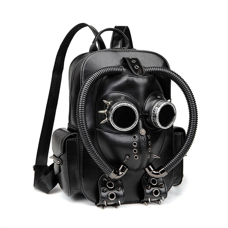 Sac à Dos Tête de Mort Gothique "Masque Apocalyptique"