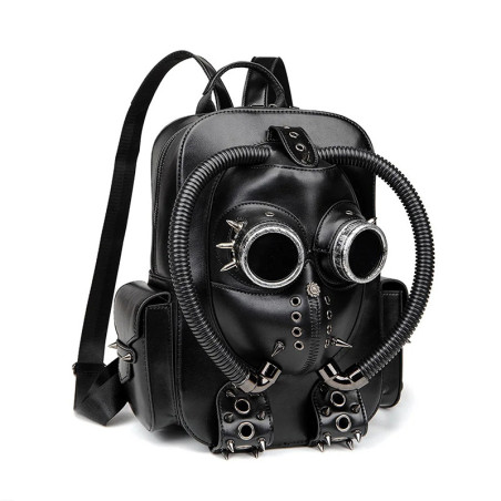 Sac à Dos Tête de Mort Gothique "Masque Apocalyptique"