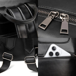 Vue detaille Sac à Dos Tête de Mort Gothique "Masque Apocalyptique"