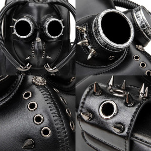 Sac à Dos Tête de Mort Gothique "Masque Apocalyptique"