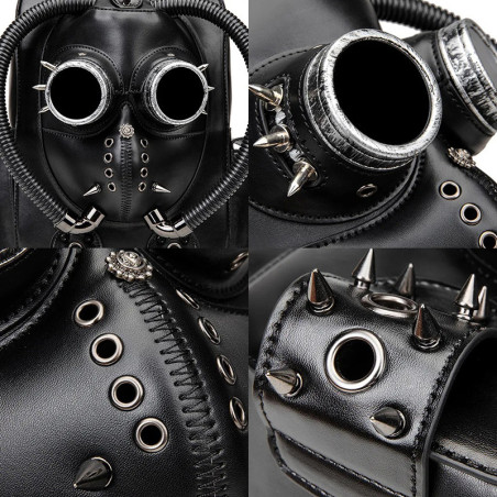 Sac à Dos Tête de Mort Gothique "Masque Apocalyptique"