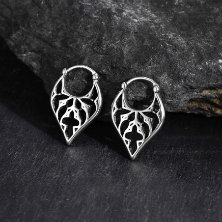 Boucles d’Oreilles Viking "Rune d’Yggdrasil"