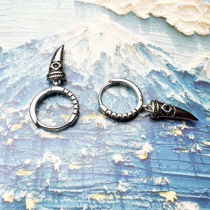 Boucles d’Oreilles Viking "Crocs de Fenrir"