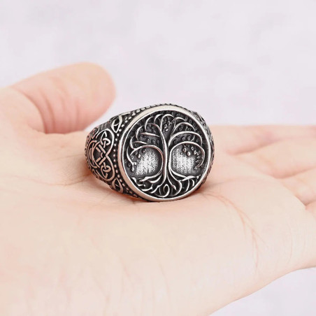 Bague Viking Dragon des Fjords