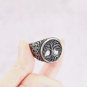 Bague Viking Dragon des Fjords