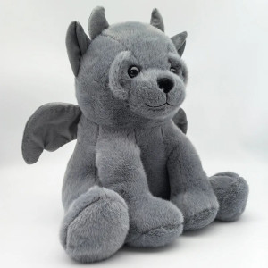 Vue Laterale Peluche Gothique Gargouille "Vesper"