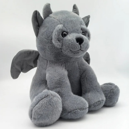 Vue Laterale Peluche Gothique Gargouille "Vesper"
